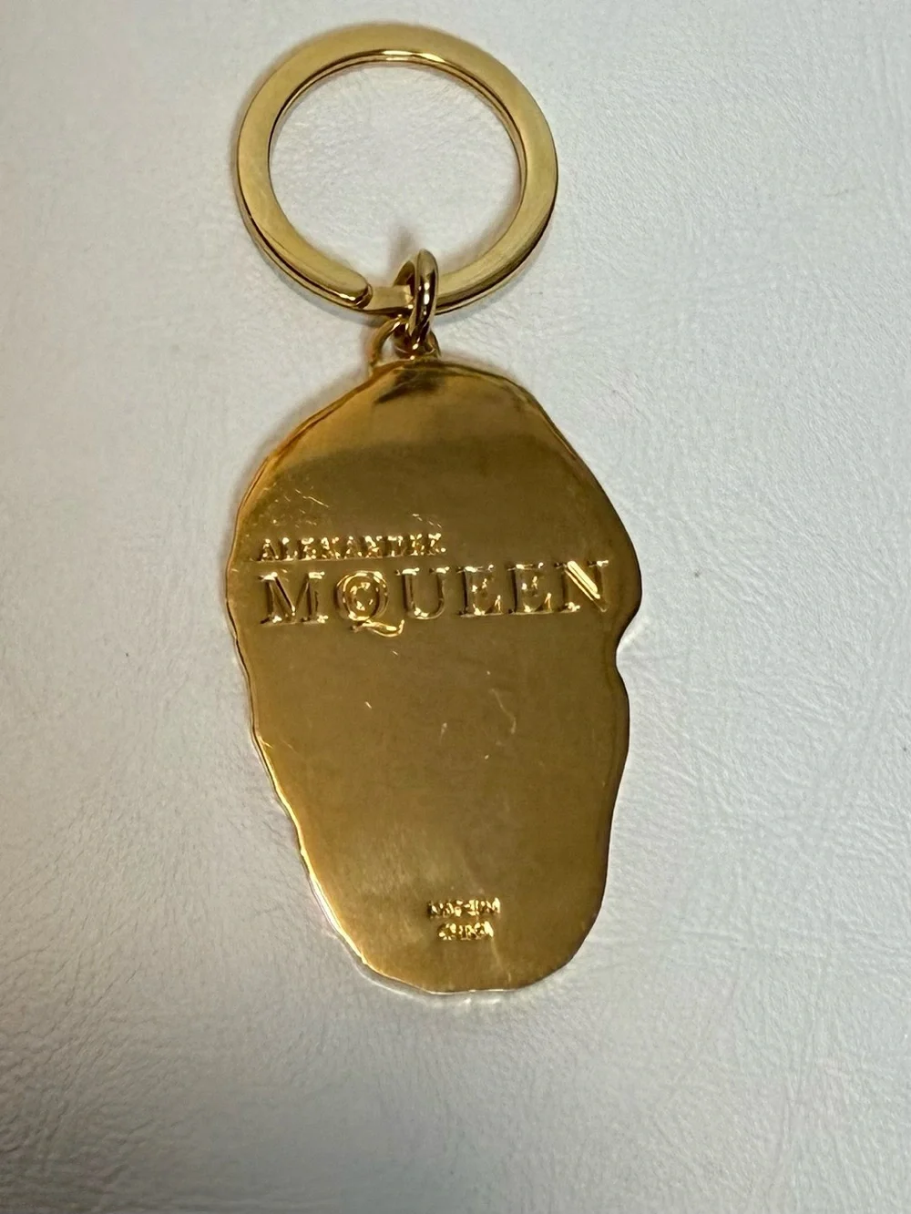 🛍️ Alexander McQueen Skull Keychain Bag Charm